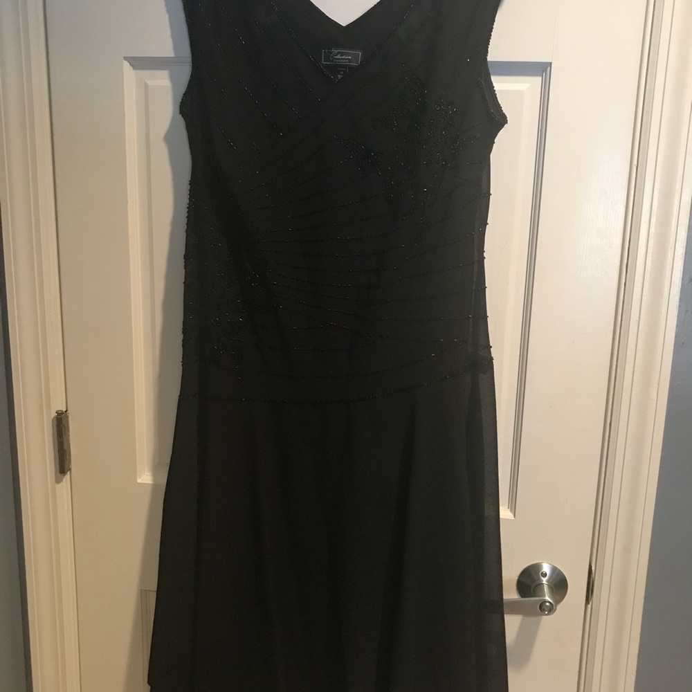 A black dressy dress